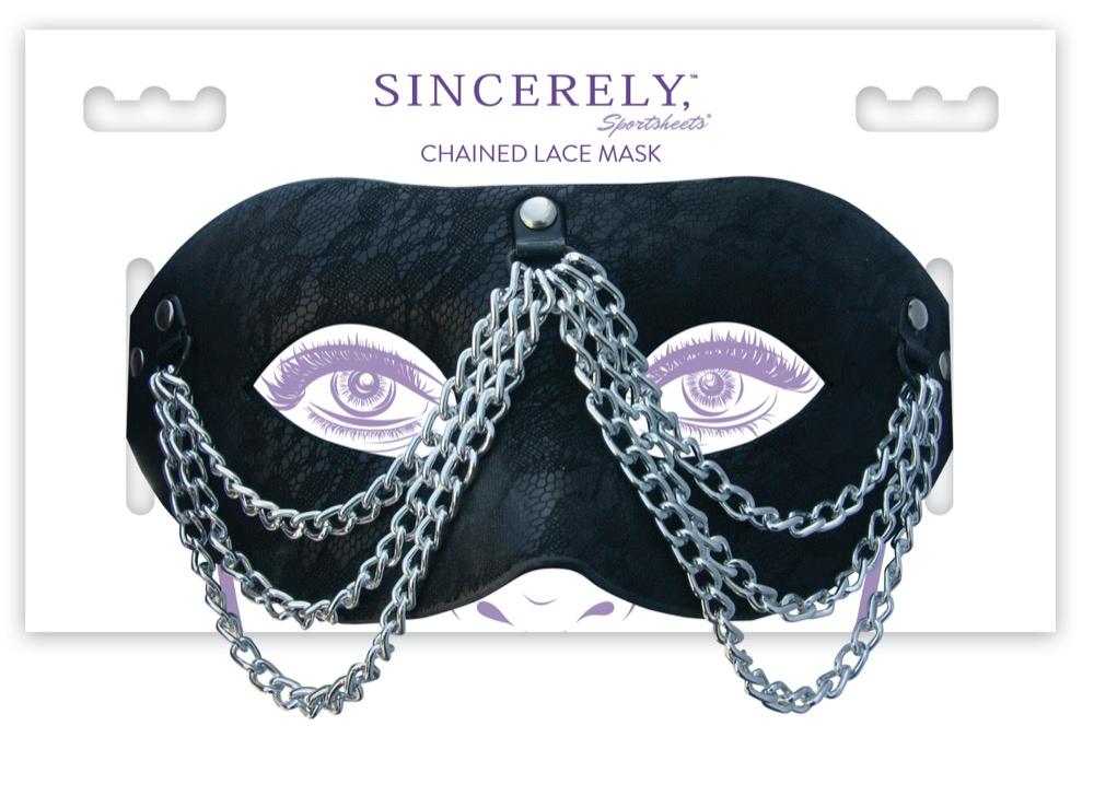  Sincerely : Chained Lace Mask